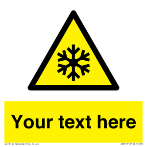 Custom Snowflake Sign